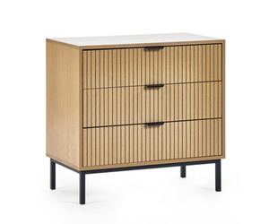 Oakham Premium Aria 3 Drawer Chest - Beige