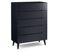 Oakham Premium Elara 5 Drawer Chest - Anthracite