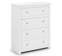 Oakham Premium Hawthorne 4 Drawer Chest - Surf White
