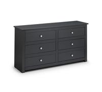 Oakham Premium Hawthorne 6 Drawer Chest - Anthracite