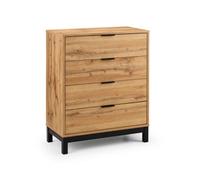 Oakham Premium Kora 4 Drawer Chest - Oak