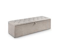 Oakham Premium Monterey Blanket Box In Mink Chenille