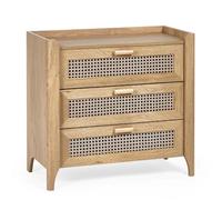 Oakham Premium Pacifica 3 Drawer Chest - Oak