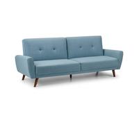 Oakham Premium Stylish Monza Fabric Sofa Bed In Blue