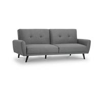 Oakham Premium Stylish Monza Fabric Sofa Bed In Grey