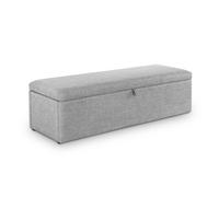 Oakham Premium Ventura Blanket Box In Light Grey