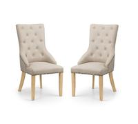 Oakham Windsor Premium Button Back Dining Chairs - Set Of 2