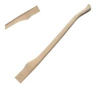 OAKHIVE 36" Beech Wood Axe Handle Replacement - Heavy Duty Felling Axe Shaft with Fawn Foot Grip & Teardrop Eye | Unfinished Hardwood Handle for Forestry, Bushcraft, Logging, Camping & DIY Tools