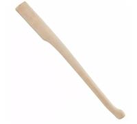 OAKHIVE 36" Beech Wood Axe Handle Replacement - Heavy Duty Wooden Shaft with Fawn Foot Grip & Teardrop Eye End | Sanded Unfinished for Forestry, Camping, Bushcraft, Woodworking & DIY Axe Repair