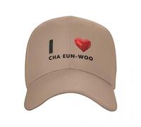 OAKITA Baseball Cap I Love Cha Eun-woo Baseball Cap Christmas Hats Sun hat for Children Baseball Cap for Men Women's