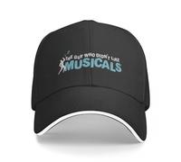 OAKITA Baseball Cap The Guy Who Didn't Like Musicals Baseball Cap Beach Bobble Hat Snap Back Hat Sun Cap Hat for Girls Men's