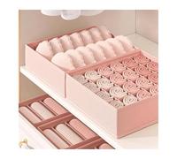 OAKJncjL Underwear Storage Box， 1pcs/Set -Underwear Bra Socks Storage Box Clothes Organizer Underwear(Pink)