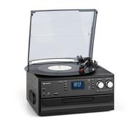 Oakland DAB retro stereo system DAB+/FM BT function vinyl CD cassette