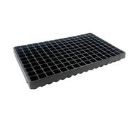 Oakland Gardens 160 Cell Root Trainer Tray Pack of 5 - Shallow Plug Seed Propagation Tray - Reusable Plastic Rootrainer for Seedlings, Herbs & Vegetables
