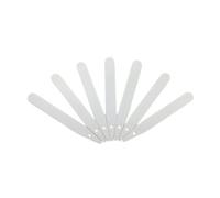 Oakland Gardens 4" Plant Labels for Outdoor Plants, Seed Labels White Plastic Waterproof Garden Markers Plant Name Tags for Seeds & Pot Plants - 100 Stick Labels