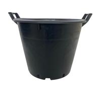 Oakland Gardens 50 Litre Plant Pot With Handles Heavy Duty 50L Tree Big Large Plastic Pots Shrub - Pack of 8