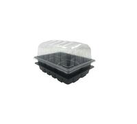 Oakland Gardens 6 Cells Seed Tray Propagator Bedding Pack Sets Plant Plug Inserts Gravel Tray Lid Pack of 1