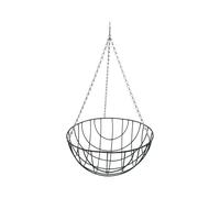 Oakland Gardens Decorative Wire Hanging Baskets - 14 Inch (35cm) Outdoor & Indoor Hanging Planter | Heavy-Duty Steel Frame with Zinc-Coated Chains | Ideal for Garden, Patio, and Home Decor | Pack of 5