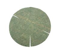 Oakland Gardens Natural Green Jute Hanging Basket Liners | For 12"(30cm) Hanging Planters| Biodegradable, Water Absorbent | Garden Planter Liners for Indoor & Outdoor Use | Pack of 10