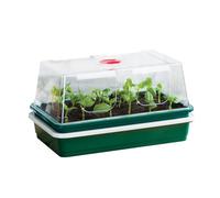Oakland Gardens One Top Electric Propagator | Compact Heated Seed Starter Tray with Vented Dome Lid | Indoor Germination for Herbs, Vegetables, Flowers & Cuttings