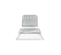 Oakland Gardens Premium Propagator Lids Seed Tray Plastic Tops Inserts Trays for Rapid Seed Germination Half Size Pack of 10