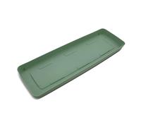 Oakland Gardens Windlwsill Plant Tray 46cm, Watering Drip Tray Saucer For Plant Pot & Seedlings| Sage Green | Pack of 3