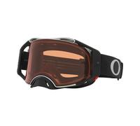 Oakley Airbrake MX Goggles Tuff Blocks Black Gunmetal w Prizm Bronze