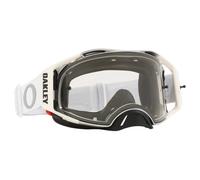 Oakley Airbrake Tuff Blocks Roll Off MX Goggles Clear White White