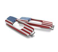 Oakley AOO9101GL Batwolf Accessory Icons, Usa Flag, One size