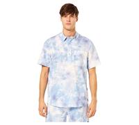 Oakley Apparel Deco Palms Rc Button Down Short Sleeve Shirt
