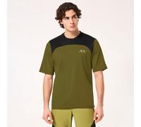 Oakley - Free Ride S/S Jersey - Cycling jersey size S, olive