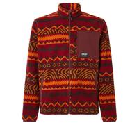 Oakley - Warm Fleeces - Mountain Fire Sherpa Grenache Norway Pattern for Men - Size S - Red Red S