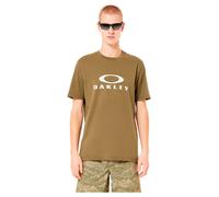Oakley O-Bark 2.0 Short Sleeve T-shirt brown white - S