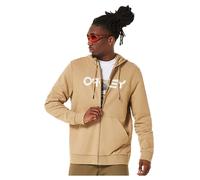 Oakley Teddy Full Zip Hoodie light beige white - S