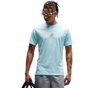 Oakley Apparel Waterscape Frog Uv Short Sleeve T-shirt Blue XL Man