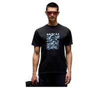 Oakley Apparel Waterscape Waves Uv Short Sleeve T-shirt Black S Man