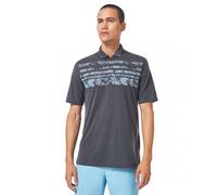 Oakley AZALEA STRIPE POLO - BLACKOUT Heather - M Size: Medium