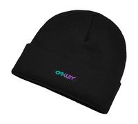 Oakley B1B Gradient Patch Beanie Blackout Unisex Casual Urban Hat