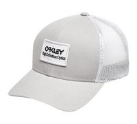 Oakley B1B HDO Patch Trucker Hat Stone Grey Unisex Sports Urban Casual Trucke...