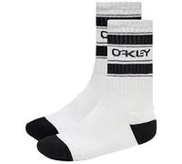 Oakley Baby Boys B1B ICON Socks (3 PCS), White, Large