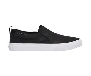 Oakley Banks Slip-On Canvas Trainers UK 8.5 Black