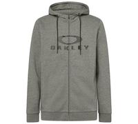 Oakley Bark 2.0 Full Zip Hoodie Casual Men's Breathable Fleece Black Grey