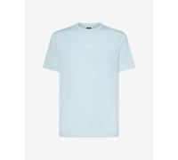 Oakley Bark Short Sleeve T-Shirt Light Blue - L