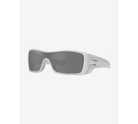 Oakley Batwolf X-Silver Glasses with Prizm Black Polarised Lenses