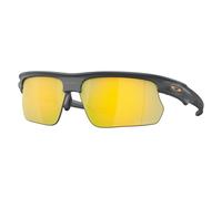 Oakley Unisex OO9400 BISPHAERA 940012 Sunglasses O_matter Grey Gold Squared Polarized Prizm