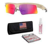 Oakley BISPHAERA SPEED OO9534 Sunglasses With Official Eyewear Kit, Sandstorm Frame | Prizm Road Lens, One size