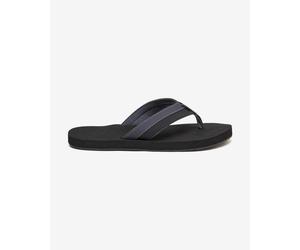 Oakley Burkle Flip Flop Flip Flops Black Grey - 44