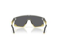 Oakley BXTR Metal Alloy Collection Glasses Matte Grey Ink Vintage Gold with Prizm Black Lens
