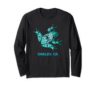 Oakley CA Frog Pacific NW Native American Indian Long Sleeve T-Shirt