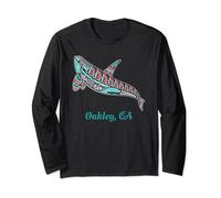Oakley CA Upward Orca Killer Whale Native American Long Sleeve T-Shirt